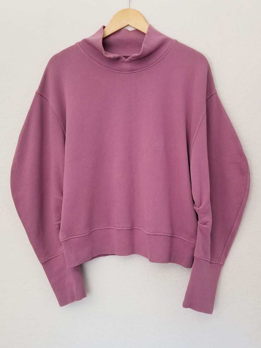Citizen Of Humanity Melina Sweatshirt S Balloon Pleated Relaxed 100% Cotton $248